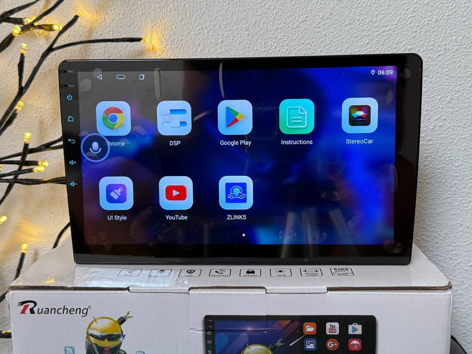 Автомагнитола 9" 6/128GB с Carplay/Android Auto с 4g TDA 7851