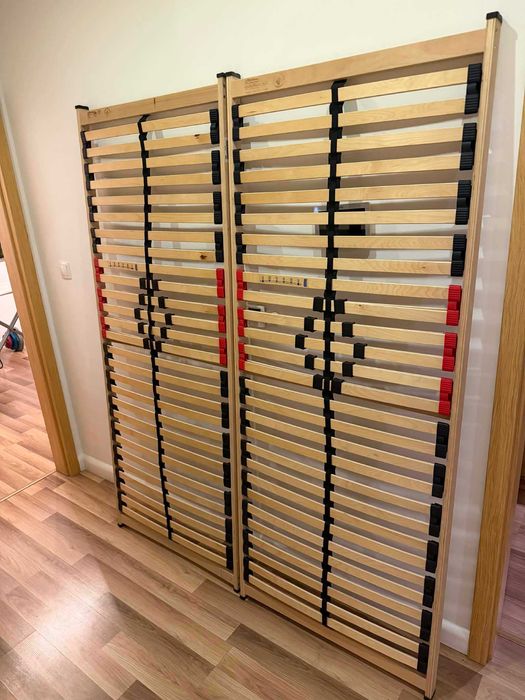 Dwa stelaże do łóżka 200x80x5 - Double T5 Materasso regulacja twardość