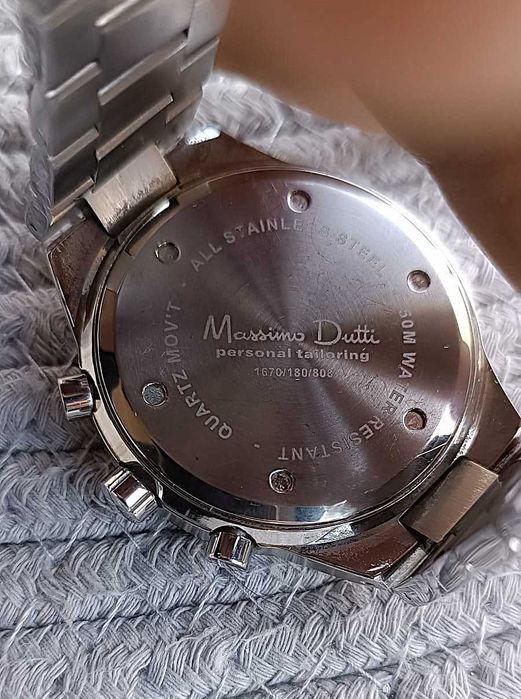 Relógio Cronógrafo Massimo Dutti Personal Tailoring - Como Novo