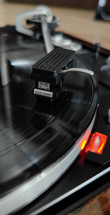 Gramofon Dual CS 721 + SHURE V-15 III Orzechowy