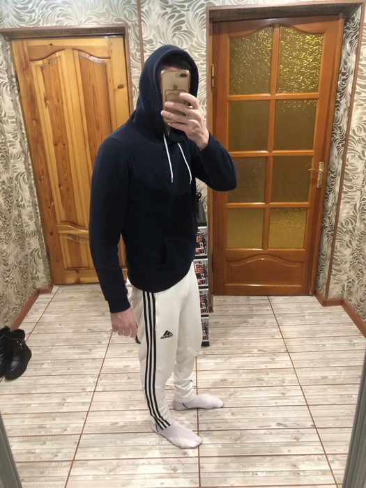 Мужское худи на флисе