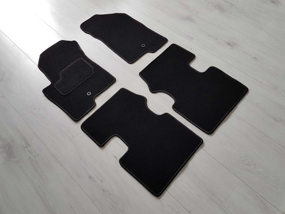 Dywaniki Welurowe JEEP COMPASS Rok 06-17 Idealnie Dopasowane Stopery