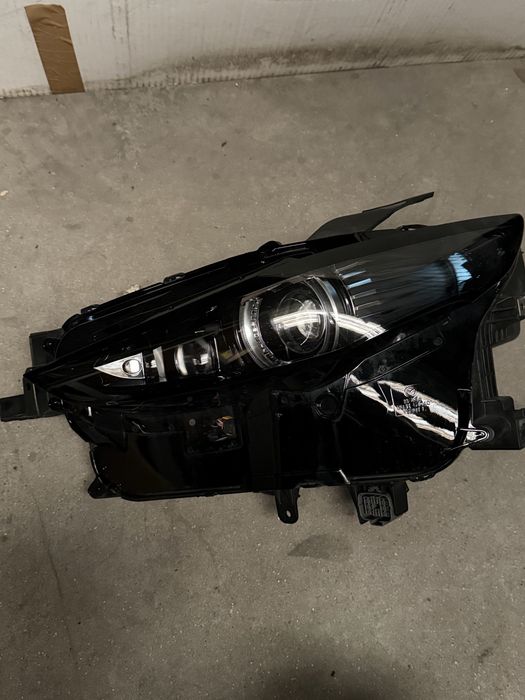 Farol esquerdo full led mazda completo