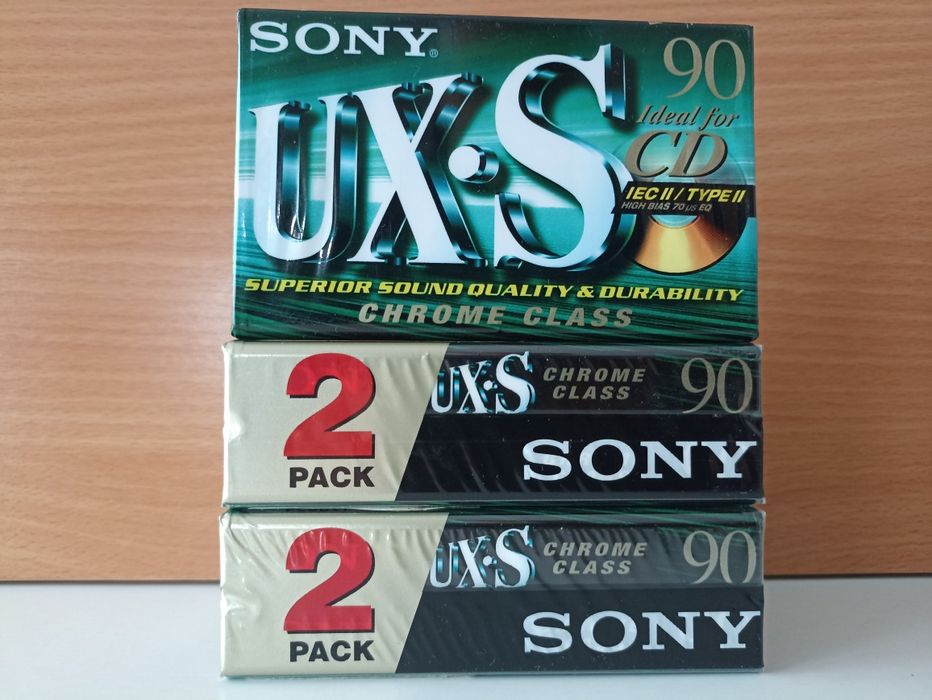 Cassete Sony Chrome UX-S