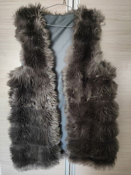 Futerko kamizelka futrzana L Xl