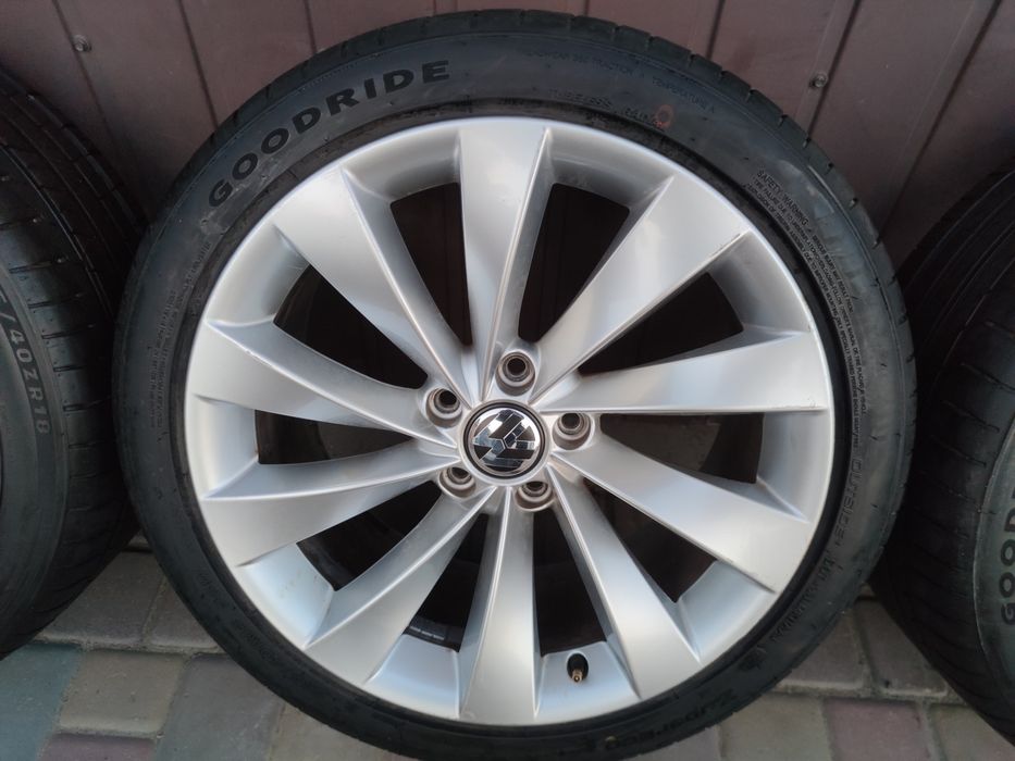 Диски взборі 5 112 18 passat CC колеса з резиною 235 40 18 Interlagos