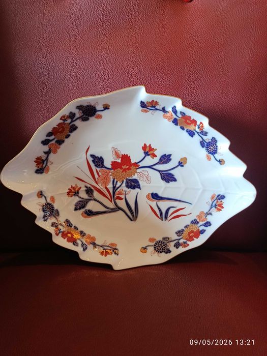 Travessa Porcelana Vista Alegre Imari 33,7 cm Nova