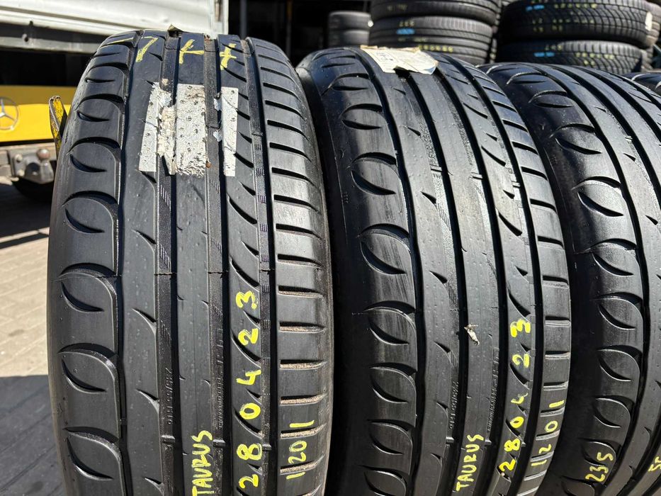 4X OPONY LETNIE 235/55R18 100V Taurus UHP Ultra High Performance RANT OCHRONNY 7MM 2020R SPRAWDZONE CAŁE! #280423