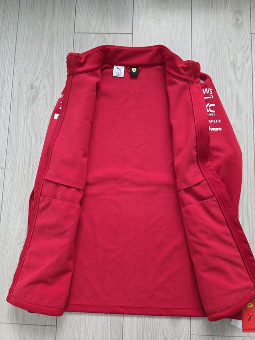 Scuderia Ferrari 2025, Softshell Puma, F1, Formuła 1, Leclerc,Hamilton