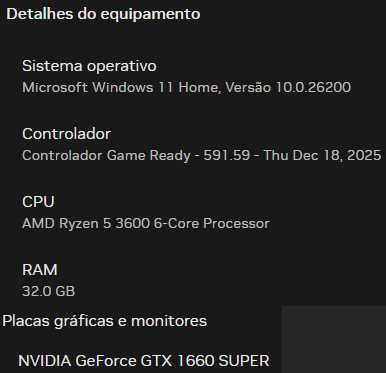 Computador Gaming (GTX 1660 Super)