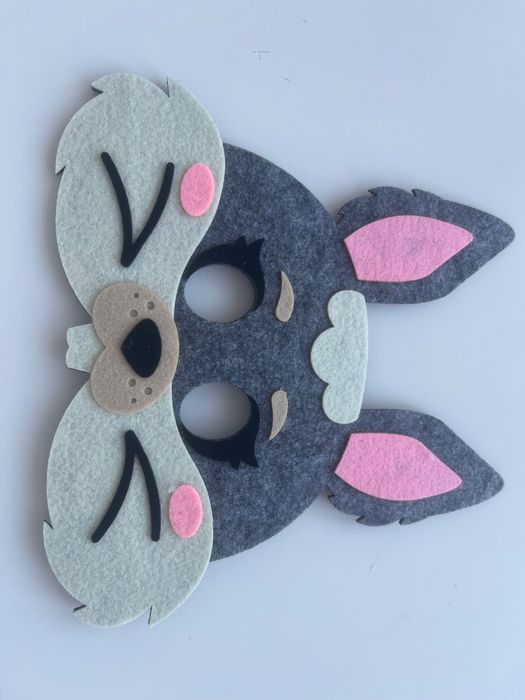 Зайчик, олень маски 2-5 років