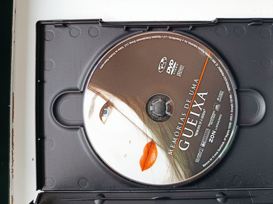 DVD memórias de uma gueixa