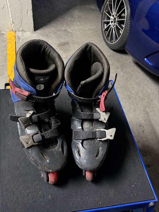 Patins em linha.