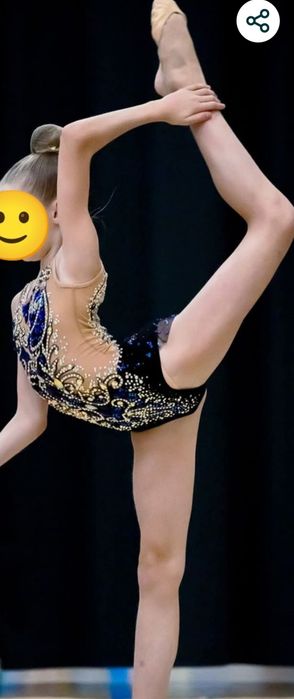 Strój startowy 140-150 gimnastyka artystyczna