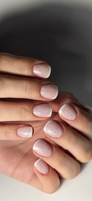 Manicure tytanowy/proszkowy trwałość 4 tyg!