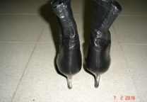 botas senhora nº 36 pretas