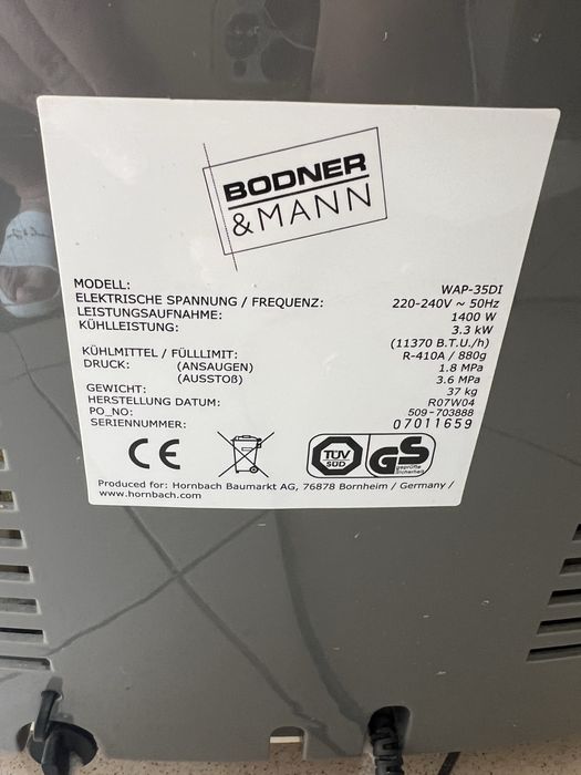 Bodner mann klimatyzator klimatyzacja