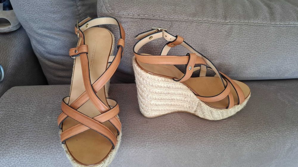 Espadryle na koturnie