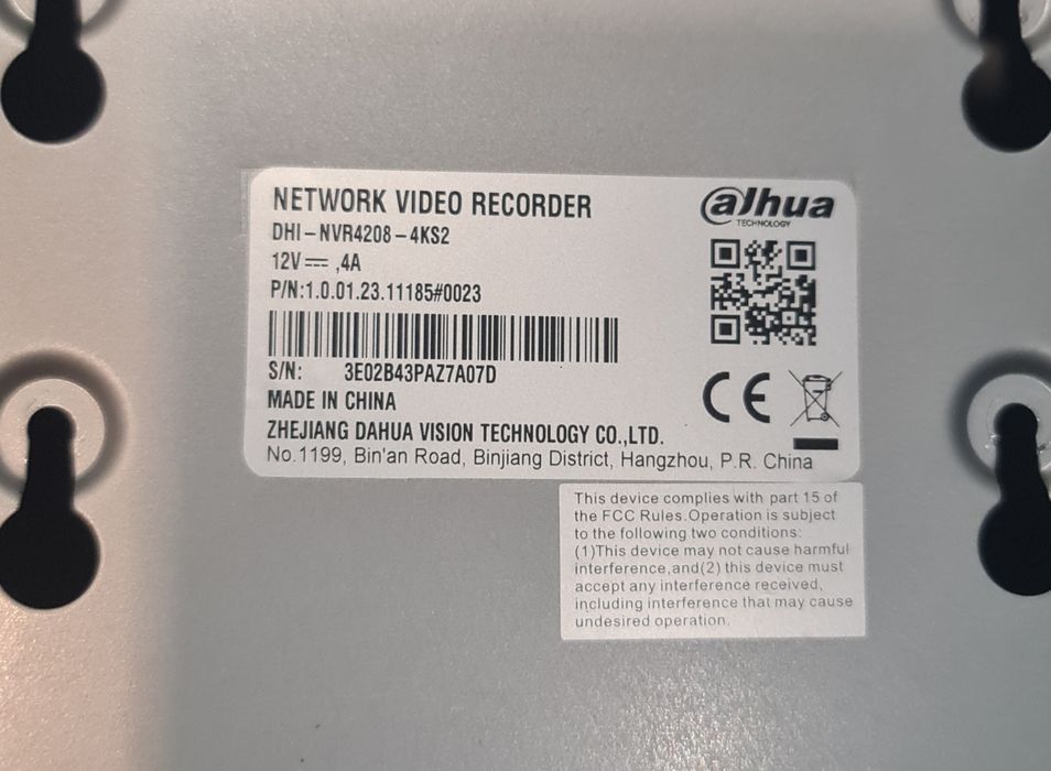 Dahua dhi-nvr4208-4ks2
