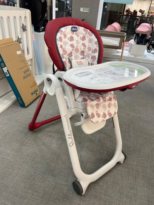 Chicco Cadeira Papa Polly Progress5 Edição Especial Red