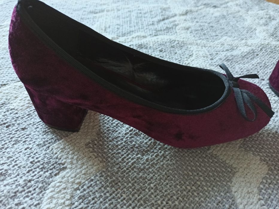 Sapatos veludo 36