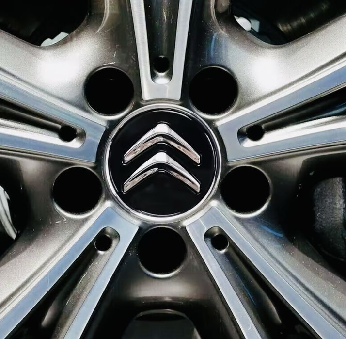 Ковпачок на титанові диски колеса центральний Citroen 60мм ковпачки