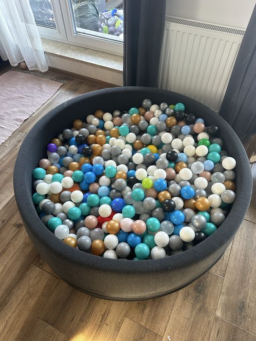 Basen z kulkami duzy srednica 130cm