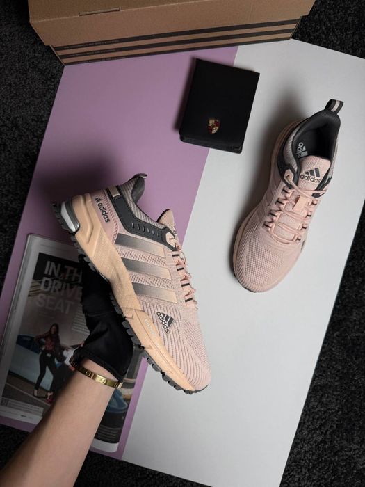 Жіночі кросівки адідас Adidas Marathon Peach Grey [37,38,39,40,41]