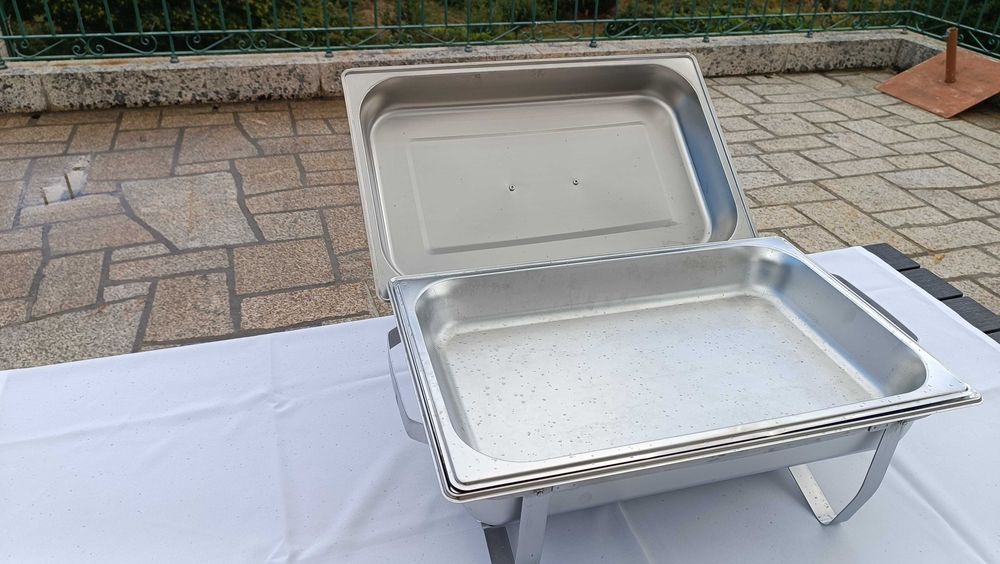 chafing dish (travessa banho maria) para buffet