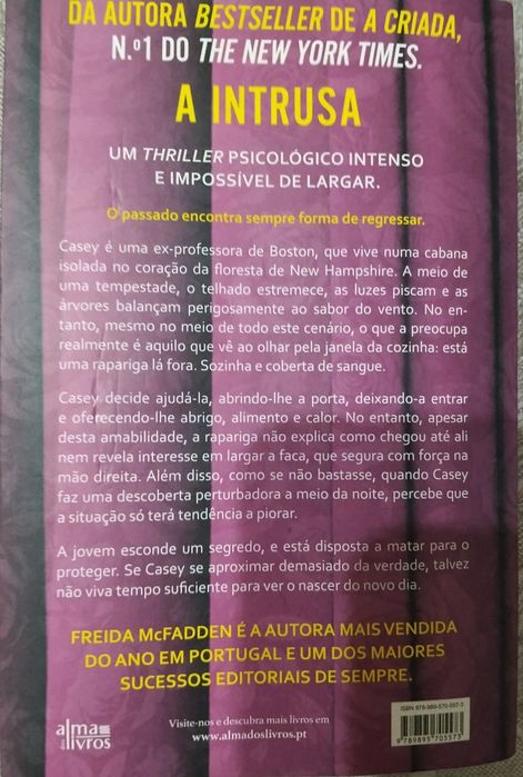 A intrusa da escritora  Top Freida Mcfadden