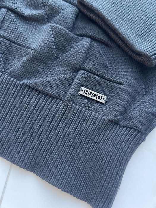Sweter męski czarny