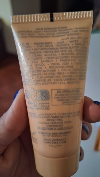 Perfume e creme Lancôme