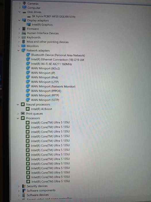 HP EliteBook 660 G11 / Intel Ultra i5 135U / 16GB RAM DDR5 / SSD 512GB