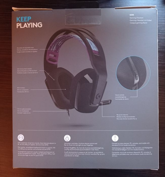 Навушники Logitech G335