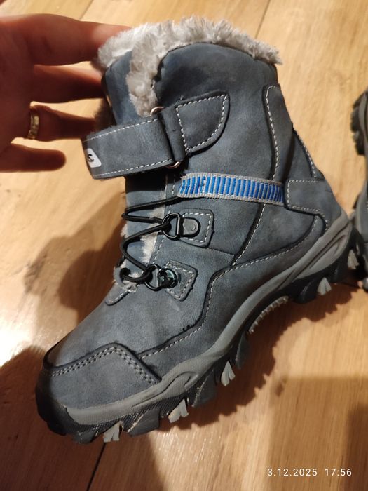 Śniegowce  buty zimowe chłopięce 33-34