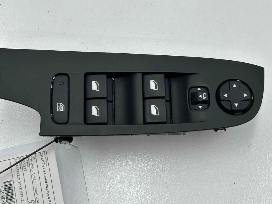 Interruptor Vidros Frente Esquerdo - Citroen C4 Grand Picasso II (Spacetourer 2018)