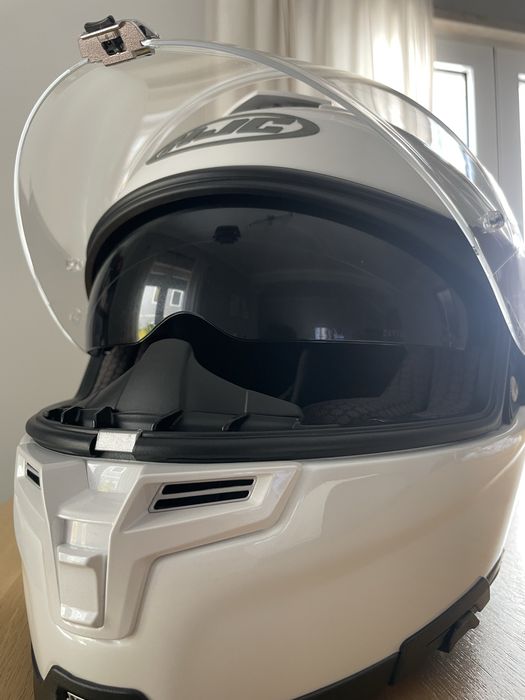 Capacete mota HJC RPHA 70 Branco usado 1x