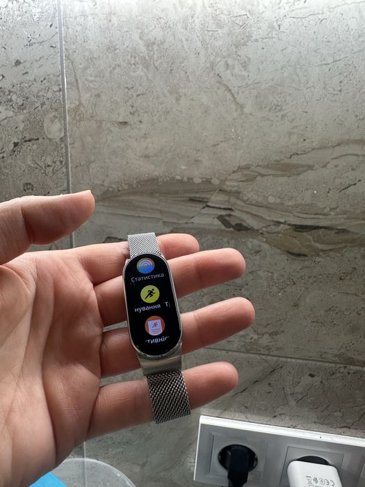 Фітнес-браслет Xiaomi Smart Band 9 Glacier Silver