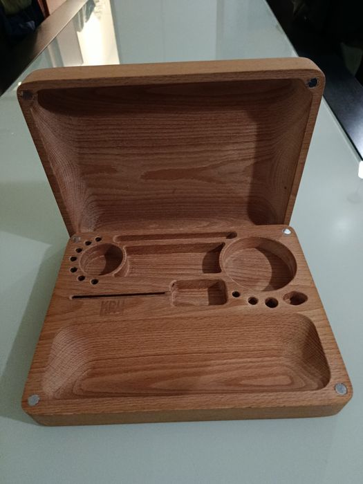 Caixa tabaco enrolar