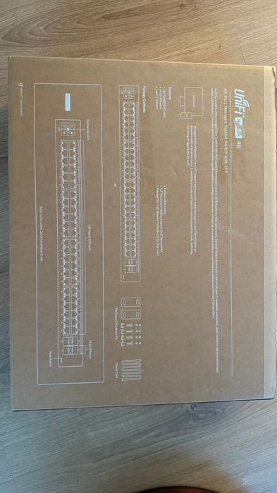 Ubiquiti Networks UniFi USW-48 Switch -3 Unidades  Seladas

O Sw