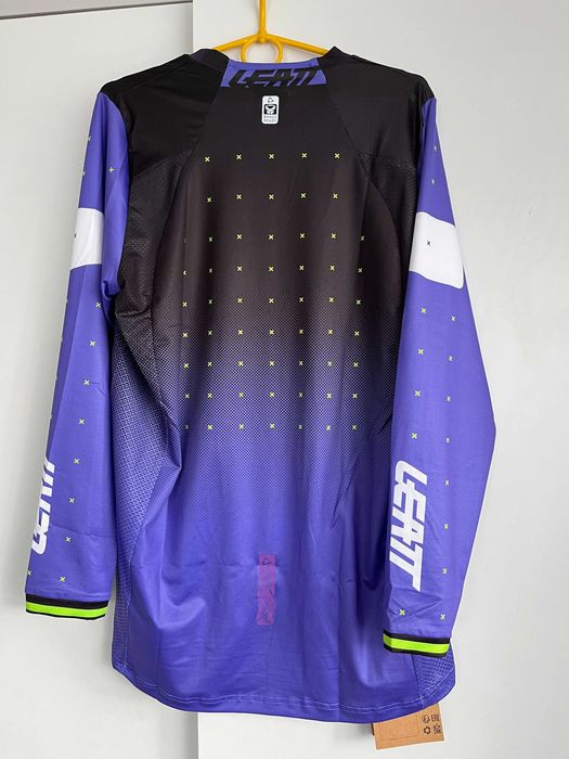 Strój LEATT 4.5 Moto Lite MX (Purple Black)(cross,quad,enduro,mtb)