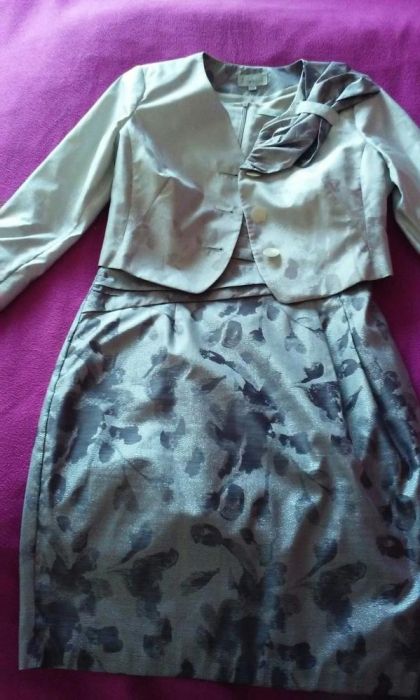 Sukienka i żakiet impreza uroczystość rozm 36 Taranko