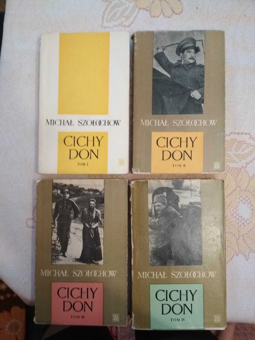 Cichy Don Michał Szołochow książki komplet