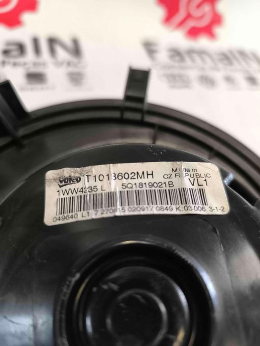 Motor da Chauffage / Sofagem AUDI A3 2.0 TDI (110 kW / 150 cv) [04.2012 - 12.2017] 5Q1819021B (OEM) | T108602MH (OEM)