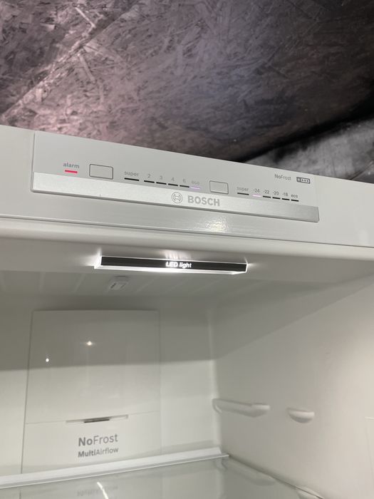 Холодильник Bosch 205см металік made in Germany