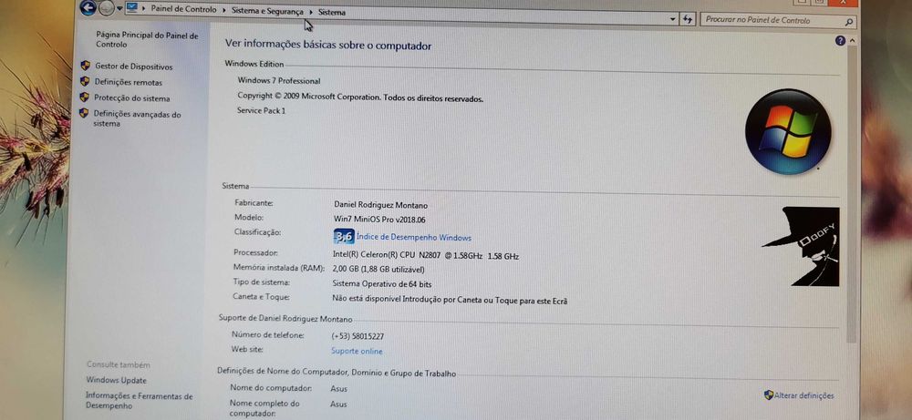 Asus Mini PC Eee Box E210-B0640 N2807
