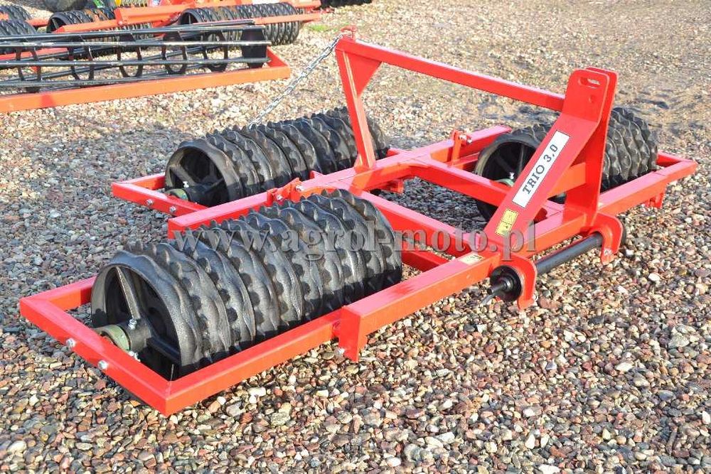 Wał posiewny; uprawowy; TRIO 3,0m 3,4m fi500 Agro-Factory GROM 6,3 5,3