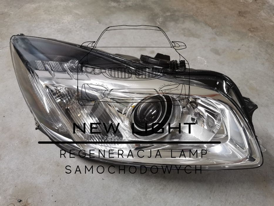 Uszczelnienie regeneracja zaparowane lampy reflektory insignia opel