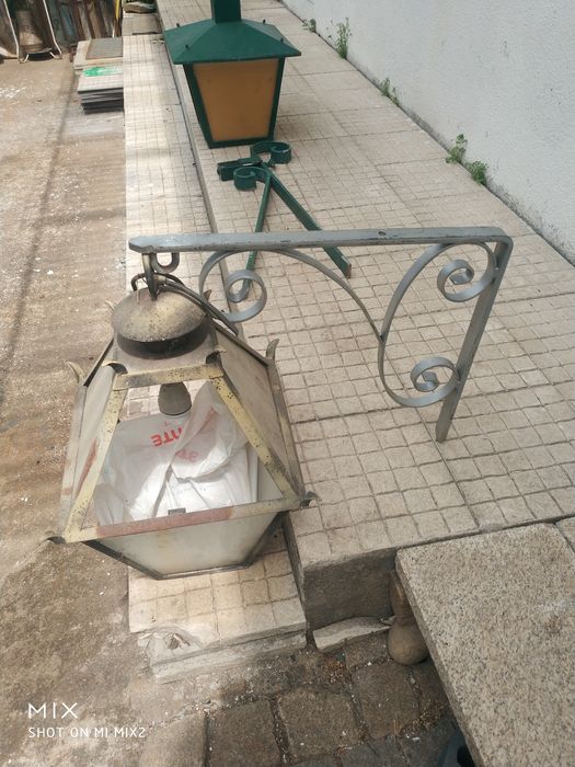 Candeeiros exterior antigos