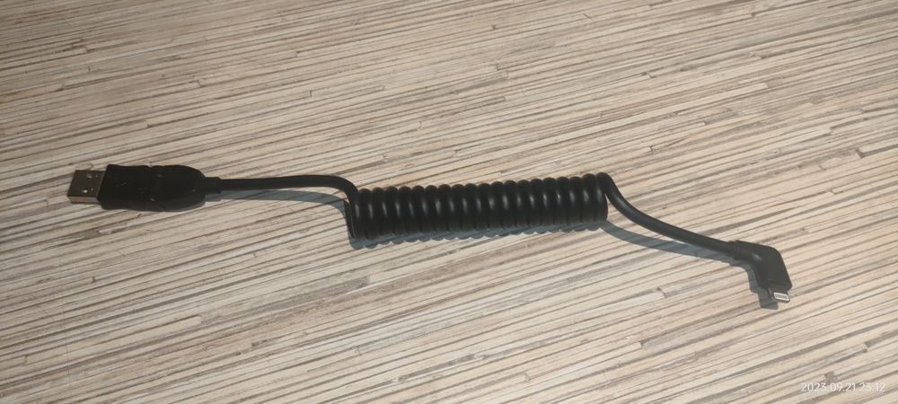 Adapter Apple Lightning kątowe do urządzeń mobilnych z gniazdem Apple